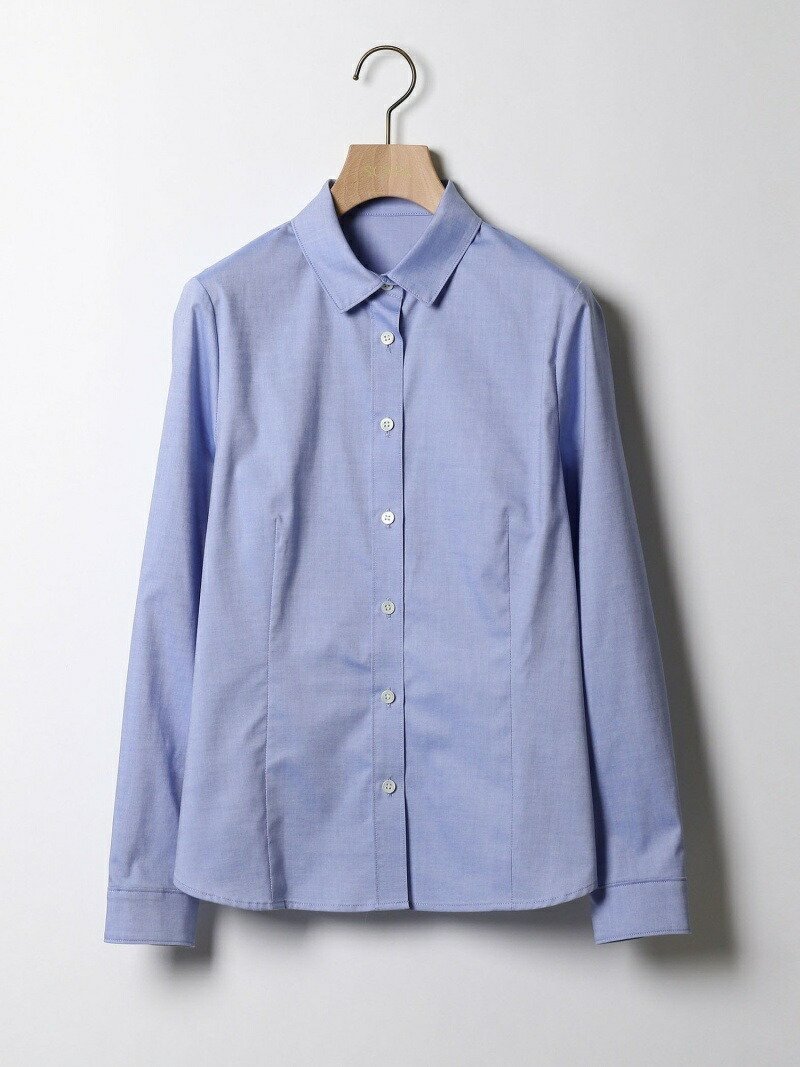 【スキャパ/SCAPA】のカメリアオックス ブラウス インテリア・キッズ・メンズ・レディースファッション・服の通販 founy(ファニー) 　ファッション　Fashion　レディースファッション　WOMEN　トップス・カットソー　Tops/Tshirt　シャツ/ブラウス　Shirts/Blouses　シンプル　Simple　ジャケット　Jacket　フィット　Fit　ベスト　Vest　ブルー|ID: prp329100004523091 ipo3291000000031994871