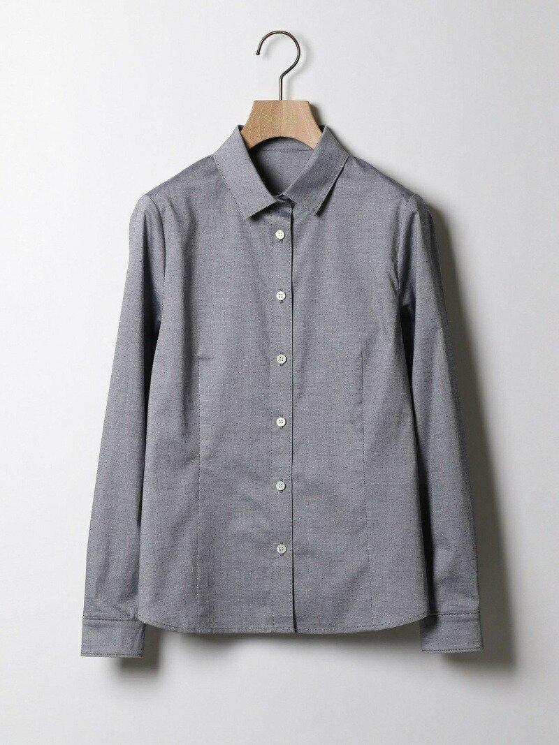 【スキャパ/SCAPA】のカメリアオックス ブラウス インテリア・キッズ・メンズ・レディースファッション・服の通販 founy(ファニー) 　ファッション　Fashion　レディースファッション　WOMEN　トップス・カットソー　Tops/Tshirt　シャツ/ブラウス　Shirts/Blouses　シンプル　Simple　ジャケット　Jacket　フィット　Fit　ベスト　Vest　チャコールグレー|ID: prp329100004523091 ipo3291000000031994872