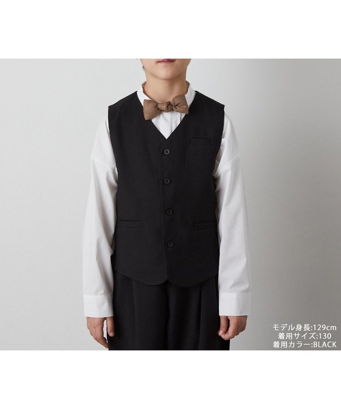 【リジェール/riziere / KIDS】のフォーマルベスト(裏地ストライプ) インテリア・キッズ・メンズ・レディースファッション・服の通販 founy(ファニー) https://founy.com/ ファッション Fashion キッズファッション KIDS ストライプ Stripe セットアップ Set Up フォーマル Formal ベスト Vest ポケット Pocket 入学式 Entrance Ceremony 無地 Plain Color 結婚式 Wedding Ceremony |ID: prp329100004523102 ipo3291000000031994946