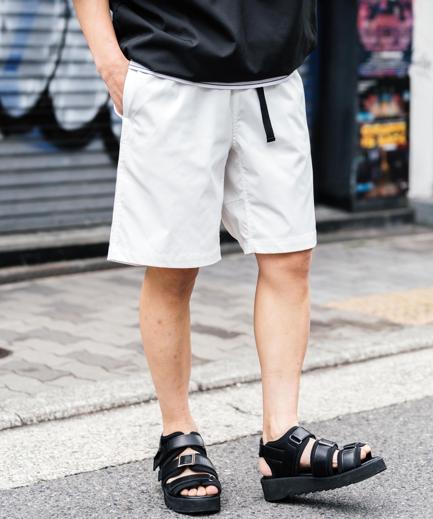 【ロッキーモンロー/Rocky Monroe】のナチュラルストレッチツイルクライミングショートパンツ インテリア・キッズ・メンズ・レディースファッション・服の通販 founy(ファニー) 　ファッション　Fashion　レディースファッション　WOMEN　パンツ　Pants　ハーフ / ショートパンツ　Short Pants　アウトドア　Outdoor　アクセサリー　Accessories　サンダル　Sandals　シャーリング　Shirring　シンプル　Simple　ストレッチ　Stretch　スニーカー　Sneakers　ツイル　Twill　ラウンド　Round　再入荷　Restock/Back In Stock/Re Arrival　おすすめ　Recommend　夏　Summer　オフ|ID: prp329100004523106 ipo3291000000031994994