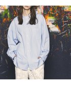 【メゾンスペシャル/MAISON SPECIAL】の【THOMAS MASON】Prime-Over Band Collar Shirt S.BLU|ID: prp329100004523108 ipo3291000000031995005