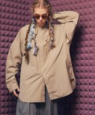 【メゾンスペシャル/MAISON SPECIAL】の【THOMAS MASON】Prime-Over Band Collar Shirt BGE|ID: prp329100004523108 ipo3291000000031995010