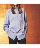 【メゾンスペシャル/MAISON SPECIAL】の【THOMAS MASON】Prime-Over Band Collar Shirt D.BLU|ID: prp329100004523108 ipo3291000000031995012