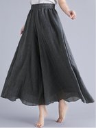 【ドゥーベル/Doux Belle】の新作 パンツ ガウチョパンツ ガウチョ 人気、トレンドファッション・服の通販 founy(ファニー) ファッション Fashion レディースファッション WOMEN パンツ Pants イエロー Yellow ガウチョ Gaucho ガウチョパンツ Gaucho Pants ドレープ Drape フェミニン Feminine フレア Flare リラックス Relax 夏 Summer thumbnail ダークグレー|ID: prp329100004523121 ipo3291000000031995132