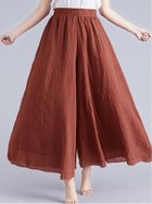 【ドゥーベル/Doux Belle】の新作 パンツ ガウチョパンツ ガウチョ 人気、トレンドファッション・服の通販 founy(ファニー) ファッション Fashion レディースファッション WOMEN パンツ Pants イエロー Yellow ガウチョ Gaucho ガウチョパンツ Gaucho Pants ドレープ Drape フェミニン Feminine フレア Flare リラックス Relax 夏 Summer thumbnail ブラウン|ID: prp329100004523121 ipo3291000000031995140