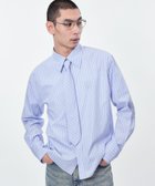 【アダム エ ロペ/ADAM ET ROPE'】のTIE STRIPE LONG SLEEVE SHIRTS サックス(48)|ID: prp329100004523134 ipo3291000000031995220