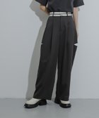 【センスオブプレイス/SENSE OF PLACE by URBAN RESEARCH】のマーベルトスリットパンツ CHARCOAL|ID: prp329100004523142 ipo3291000000031995310