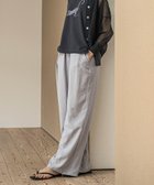 【メイソングレイ/MAYSON GREY】のタンブラーブッチャーイージーワイドパンツ≪手洗い可能 / セットアップ対応≫ 人気、トレンドファッション・服の通販 founy(ファニー) ファッション Fashion レディースファッション WOMEN セットアップ Setup パンツ Pants セットアップ Set Up パターン Pattern ワイド Wide thumbnail グレー系その他|ID: prp329100004523163 ipo3291000000031995451