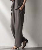 【メイソングレイ/MAYSON GREY】の【新色追加】イージーワイドパンツ≪手洗い可能 / セットアップ対応≫ チャコールグレー|ID: prp329100004523163 ipo3291000000032665865