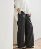 【メイソングレイ/MAYSON GREY】の【新色追加】イージーワイドパンツ≪手洗い可能 / セットアップ対応≫ ブラック|ID: prp329100004523163 ipo3291000000032665869