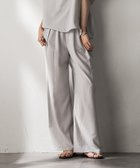 【メイソングレイ/MAYSON GREY】の【新色追加】イージーワイドパンツ≪手洗い可能 / セットアップ対応≫ ライトグレー|ID: prp329100004523163 ipo3291000000032665872