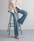 【ローリーズファーム/LOWRYS FARM】のデニムフレアパンツ 人気、トレンドファッション・服の通販 founy(ファニー) ファッション Fashion レディースファッション Fashion for Women パンツ Pants & Trousers おすすめ Recommended / Our Picks インディゴ Indigo Denim ダウン Down, Puffer チュニック Tunic, Long Top デニム Denim, Jeans Material トレンド Trend, Trending Now フィット Fit, Slim Fit フレア Flare, Flared thumbnail ブルー85|ID: prp329100004523166 ipo3291000000033425459