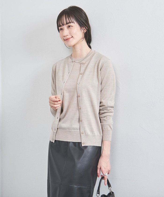 【その他のブランド/Other】の18G クルーネック ニットカーディガン インテリア・キッズ・メンズ・レディースファッション・服の通販 founy(ファニー) https://founy.com/ ファッション Fashion レディースファッション WOMEN トップス・カットソー Tops/Tshirt ニット Knit Tops カーディガン Cardigans おすすめ Recommend アンサンブル Ensemble カーディガン Cardigan コンパクト Compact シンプル Simple タートルネック Turtleneck 定番 Standard |ID: prp329100004523167 ipo3291000000031995502