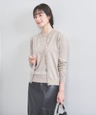 【その他のブランド/Other】の18G クルーネック ニットカーディガン BEIGE|ID: prp329100004523167 ipo3291000000031995503