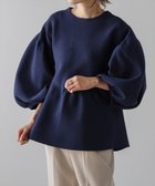 【その他のブランド/Other】の日本製ペプラムプルオーバー ネイビー|ID: prp329100004523170 ipo3291000000031995525