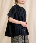 【ドミンゴ/DOMINGO】のインドボイル フロンセシャツ 人気、トレンドファッション・服の通販 founy(ファニー) ファッション Fashion レディースファッション Fashion for Women トップス・カットソー Cut & Sew Tops シャツ・ブラウス・オフィスカジュアル Elegant Blouses & Button-Ups インド Indian Textile エアリー Airy Texture キャミソール Camisole, Spaghetti Strap Top ギャザー Gathered, Ruffled タンク Tank Top, Sleeveless Top 人気 Popular, Best Seller フレア Flare, Flared ポケット Pocket, Pocket Detail 半袖 Short Sleeve, Half Sleeve 夏 Summer thumbnail ブラック|ID: prp329100004523175 ipo3291000000032754247
