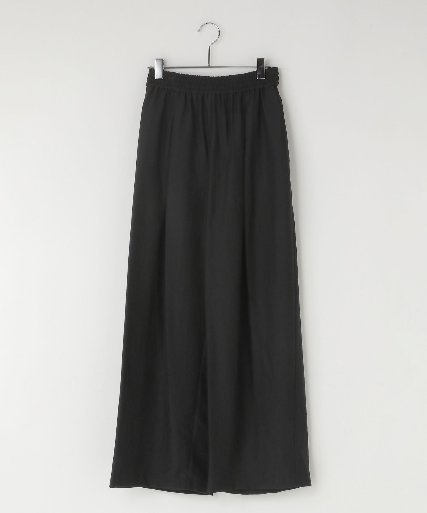 【ローリーズファーム/LOWRYS FARM】のタックワイドイージーパンツ インテリア・キッズ・メンズ・レディースファッション・服の通販 founy(ファニー) 　ファッション　Fashion　レディースファッション　WOMEN　パンツ　Pants　ギャザー　Gather　ツイル　Twill　ワイド　Wide　ヴィンテージ　Vintage　夏　Summer　定番　Standard　ブラック09|ID: prp329100004523177 ipo3291000000031995581