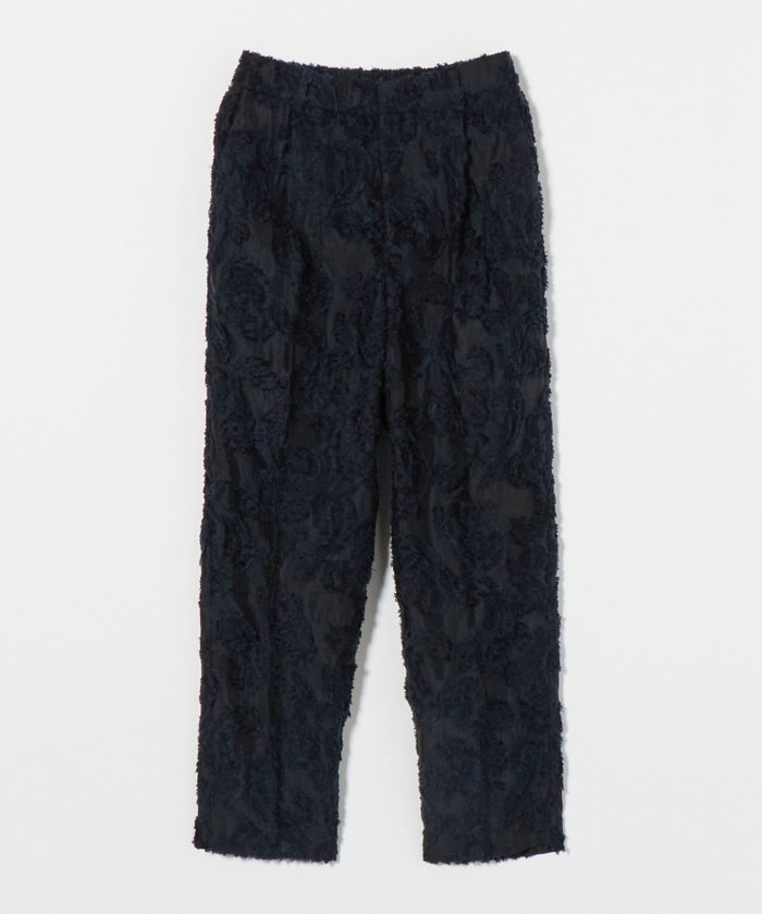 【ユナイテッドアローズ/UNITED ARROWS】のペイズリー カットジャガード テーパードパンツ インテリア・キッズ・メンズ・レディースファッション・服の通販 founy(ファニー) https://founy.com/ ファッション Fashion レディースファッション WOMEN パンツ Pants カットジャガード Cut Jacquard キュプラ Cupra ジャケット Jacket セットアップ Set Up テーパード Tapered ベーシック Basic ペイズリー Paisley |ID: prp329100004523178 ipo3291000000031995605