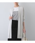 【インディヴィ/INDIVI】の春SALE!【洗える/肌触り◎】ミニマムデザイン ニットカーディガン ライトグレー|ID: prp329100004523179 ipo3291000000031995608