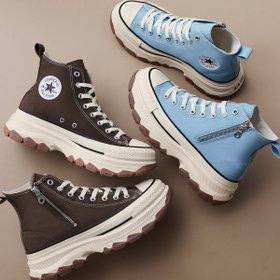 【コンバース/CONVERSE】の【CONVERSE 公式】ALL STAR TREKWAVE Z HI/【コンバース 公式】オールスター トレックウエーブ Z HI 厚底 ハイカット 人気、トレンドファッション・服の通販 founy(ファニー) ファッション Fashion レディースファッション Fashion for Women 2025年 2025 2025春夏・S/S Spring/Summer 2025 SS25 クラシック Classic, Timeless Style シューズ Shoes, Footwear パウダー Powder, Soft Tone 厚底 Platform Shoes 定番 Standard, Basic Item |ID:prp329100004523191