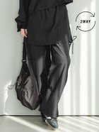 【コカ/COCA】のナイロンスカートドッキングパンツ Black|ID: prp329100004523195 ipo3291000000031995734
