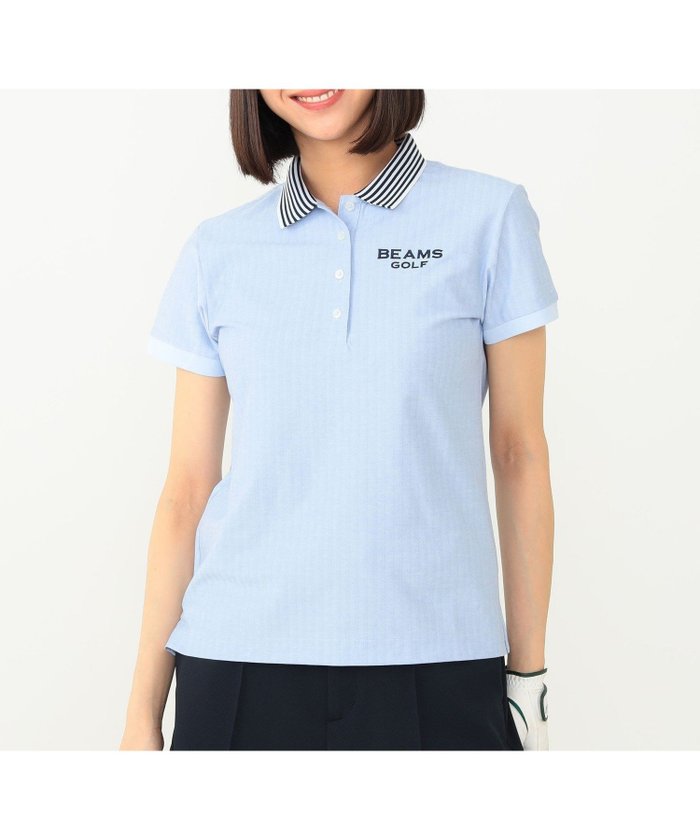 【その他のブランド/Other】のWOMEN PURPLE LABEL / 襟裏ロゴ へリンボーン ポロシャツ インテリア・キッズ・メンズ・レディースファッション・服の通販 founy(ファニー) https://founy.com/ ファッション Fashion レディースファッション WOMEN トップス・カットソー Tops/Tshirt シャツ/ブラウス Shirts/Blouses ポロシャツ Polo Shirts 春 Spring カッティング Cutting スリム Slim ファブリック Fabric ヘリンボーン Herringbone ベーシック Basic ポロシャツ Polo Shirt ラグジュアリー Luxury S/S・春夏 Ss・Spring/Summer 夏 Summer エレガント 上品 Elegant ゴルフ Golf |ID: prp329100004523196 ipo3291000000031995743