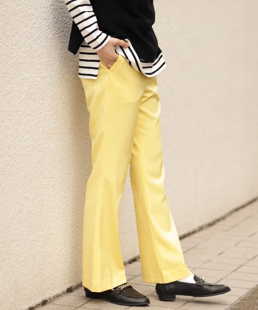【アー ヴェー ヴェー/a.v.v】のストレッチフレアパンツ 人気、トレンドファッション・服の通販 founy(ファニー) 　ファッション　Fashion　レディースファッション　WOMEN　パンツ　Pants　シンプル　Simple　チュニック　Tunic　トレンド　Trend　フレア　Flare　 other-1|ID: prp329100004523197 ipo3291000000031995752