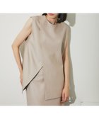 【スマイルオーキッド/SMILE ORCHID】のバックジップアシンメトリージレ グレイッシュベージュ|ID: prp329100004523199 ipo3291000000031995813