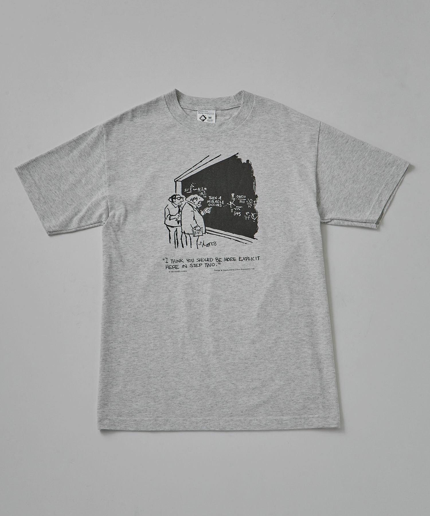 【アダム エ ロペ/ADAM ET ROPE'】の【COTTON EXPRESSIONS】SIENCE Luminous TEE インテリア・キッズ・メンズ・レディースファッション・服の通販 founy(ファニー) 　ファッション　Fashion　レディースファッション　WOMEN　カラフル　Colorful　プリント　Print　モチーフ　Motif　ライトグレー(08)|ID: prp329100004523226 ipo3291000000031996025