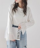 【その他のブランド/Other】のフリル袖ロングTシャツ ホワイト|ID: prp329100004523231 ipo3291000000031996106