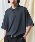 【フリークスストア/FREAK'S STORE】のRelax Fitリラックスフィット ニットポロシャツ / 接触冷感 【限定展開】 25SS チャコールグレー×ブラック|ID: prp329100004523232 ipo3291000000031996122