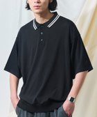 【フリークスストア/FREAK'S STORE】のRelax Fitリラックスフィット ニットポロシャツ / 接触冷感 【限定展開】 25SS ブラック×ホワイト|ID: prp329100004523232 ipo3291000000031996123