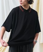 【フリークスストア/FREAK'S STORE】のRelax Fitリラックスフィット ニットポロシャツ / 接触冷感 【限定展開】 25SS ブラック×ブラウン|ID: prp329100004523232 ipo3291000000031996129