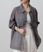【コロニートゥーワンスリーナイン/COLONY 2139】の【リバイバル】シアーGシャツ 人気、トレンドファッション・服の通販 founy(ファニー) ファッション Fashion レディースファッション WOMEN トップス・カットソー Tops/Tshirt シャツ/ブラウス Shirts/Blouses シアー Sheer ジャケット Jacket トレンド Trend 羽織 Haori thumbnail チャコールグレー|ID: prp329100004523237 ipo3291000000031996186