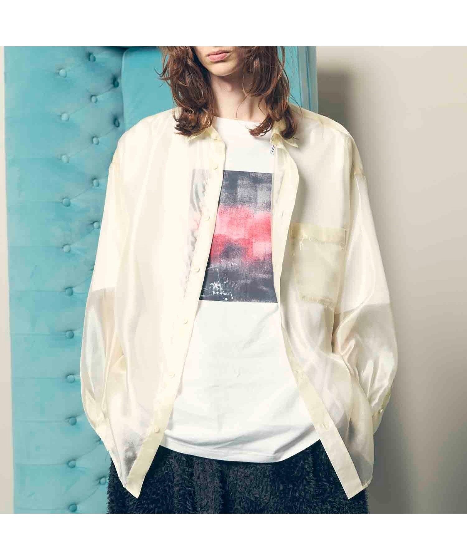 【メゾンスペシャル/MAISON SPECIAL】の【LIMITED EDITION】Prime-Over Regular Collar Shirt インテリア・キッズ・メンズ・レディースファッション・服の通販 founy(ファニー) 　ファッション　Fashion　レディースファッション　WOMEN　トップス・カットソー　Tops/Tshirt　シャツ/ブラウス　Shirts/Blouses　コレクション　Collection　ショルダー　Shoulder　シンプル　Simple　ドロップ　Drop　パターン　Pattern　IVR|ID: prp329100004523248 ipo3291000000031996326