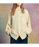 【メゾンスペシャル/MAISON SPECIAL】の【LIMITED EDITION】Prime-Over Regular Collar Shirt P.BGE|ID: prp329100004523248 ipo3291000000031996332