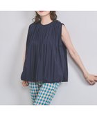 【その他のブランド/Other】のランダムプリーツ ノースリーブ ブラウス NAVY|ID: prp329100004523251 ipo3291000000031996369