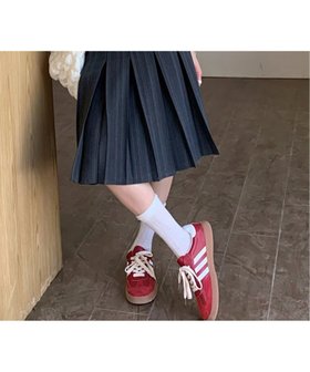 【チェルカ/CERCA】のMEMECLE/【MEMECLE/メメクル】ストライプ ミドル プリーツスカート 人気、トレンドファッション・服の通販 founy(ファニー) ファッション Fashion レディースファッション WOMEN スカート Skirt プリーツスカート Pleated Skirts おすすめ Recommend エレガント 上品 Elegant スウェット Sweat スタイリッシュ Stylish ストライプ Stripe スニーカー Sneakers スポーツ Sports スポーティ Sporty トレンド Trend フィット Fit プリーツ Pleats ミドル Middle 冬 Winter |ID:prp329100004523253