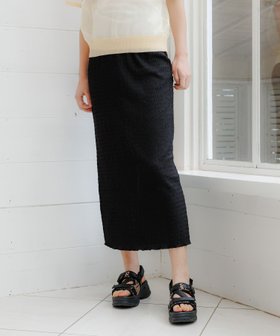 【ラコレ/LAKOLE】のシャーリングナロースカート 人気、トレンドファッション・服の通販 founy(ファニー) ファッション Fashion レディースファッション WOMEN スカート Skirt コンパクト Compact スリット Slit フラット Flat |ID:prp329100004523265