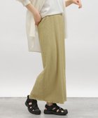 【ラコレ/LAKOLE】のシャーリングナロースカート 人気、トレンドファッション・服の通販 founy(ファニー) ファッション Fashion レディースファッション WOMEN スカート Skirt コンパクト Compact スリット Slit フラット Flat thumbnail ライム71|ID: prp329100004523265 ipo3291000000031996516