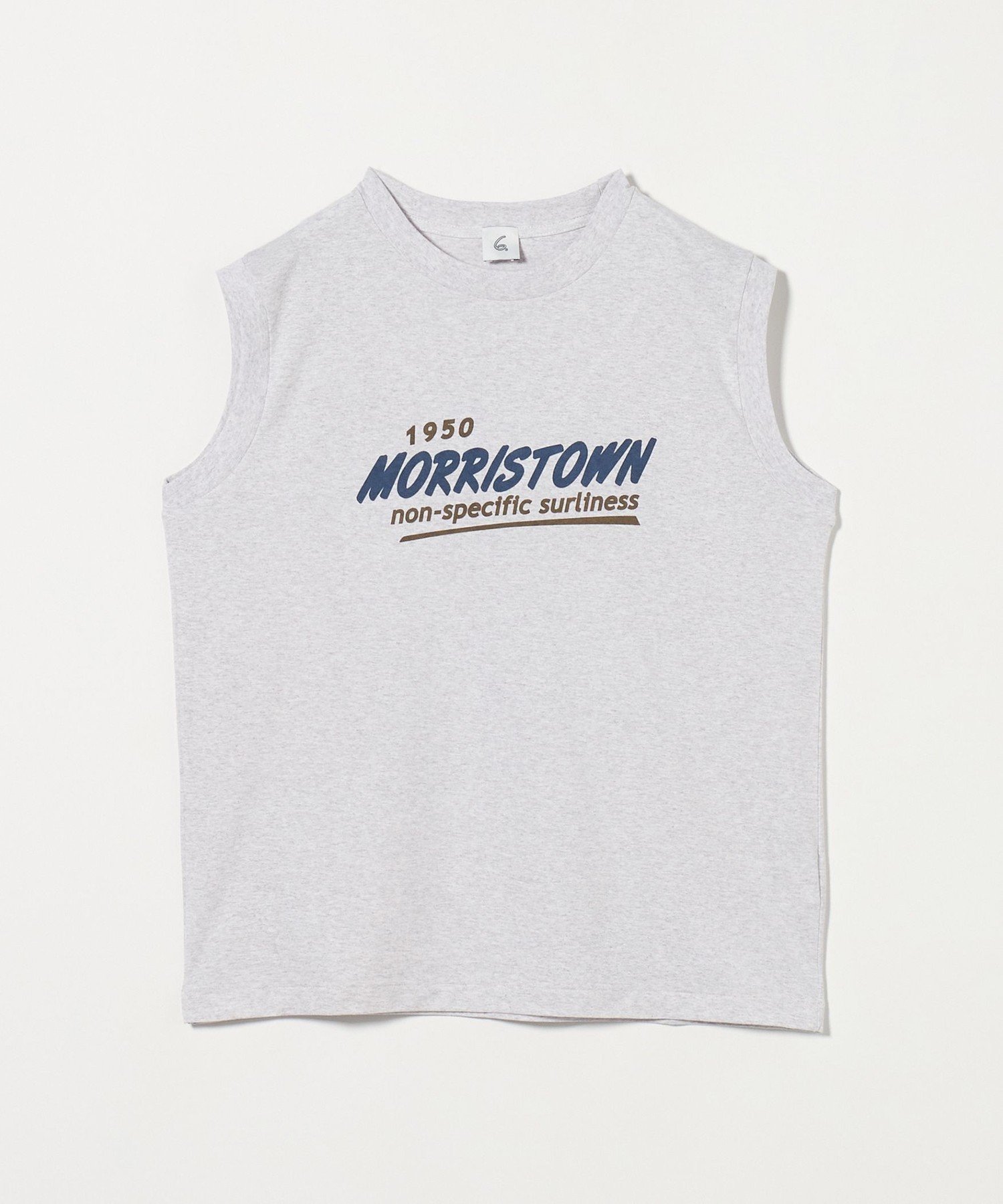 【ビューティ&ユース ユナイテッドアローズ/BEAUTY&YOUTH / UNITED ARROWS】のAmericana * 6(ROKU) MORRISTOWN NO SLEEVE TEE/Tシャツ インテリア・キッズ・メンズ・レディースファッション・服の通販 founy(ファニー) 　ファッション　Fashion　レディースファッション　WOMEN　トップス・カットソー　Tops/Tshirt　シャツ/ブラウス　Shirts/Blouses　ロング / Tシャツ　T-Shirts　インナー　Inner　ジャケット　Jacket　スタンダード　Standard　スポーツ　Sports　ノースリーブ　No Sleeve　バランス　Balance　プリント　Print　ミリタリー　Military　メンズ　Mens　ワーク　Work　定番　Standard　LT.GRAY|ID: prp329100004523269 ipo3291000000031996542