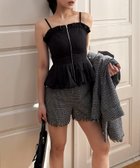【ロイヤルパーティー/ROYAL PARTY】のバルーンペプラムZIPビスチェ 人気、トレンドファッション・服の通販 founy(ファニー) ファッション Fashion レディースファッション WOMEN トップス・カットソー Tops/Tshirt ビスチェ Bustier シャーリング Shirring トレンド Trend バルーン Balloon ビスチェ Bustier フィット Fit フリル Frills ペプラム Peplum エレガント 上品 Elegant thumbnail ブラック|ID: prp329100004523278 ipo3291000000031996639