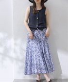 【ラ トータリテ/La TOTALITE】の《追加 》コットンローンマチフレアスカート 人気、トレンドファッション・服の通販 founy(ファニー) ファッション Fashion レディースファッション WOMEN スカート Skirt Aライン/フレアスカート Flared A-Line Skirts 2025年 2025 2025春夏・S/S Ss,Spring/Summer,2025 インド India パープル Purple 夏 Summer thumbnail ブルー|ID: prp329100004523283 ipo3291000000031996663