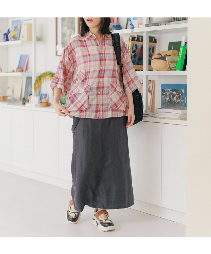 【ニコアンド/niko and】のFINEリネンツイルスカート インテリア・キッズ・メンズ・レディースファッション・服の通販 founy(ファニー) https://founy.com/ ファッション Fashion レディースファッション WOMEN スカート Skirt おすすめ Recommend サスペンダー Suspenders ストレート Straight スリット Slit ポケット Pocket リネン Linen ロング Long 人気 Popularity |ID: prp329100004523292 ipo3291000000031996703