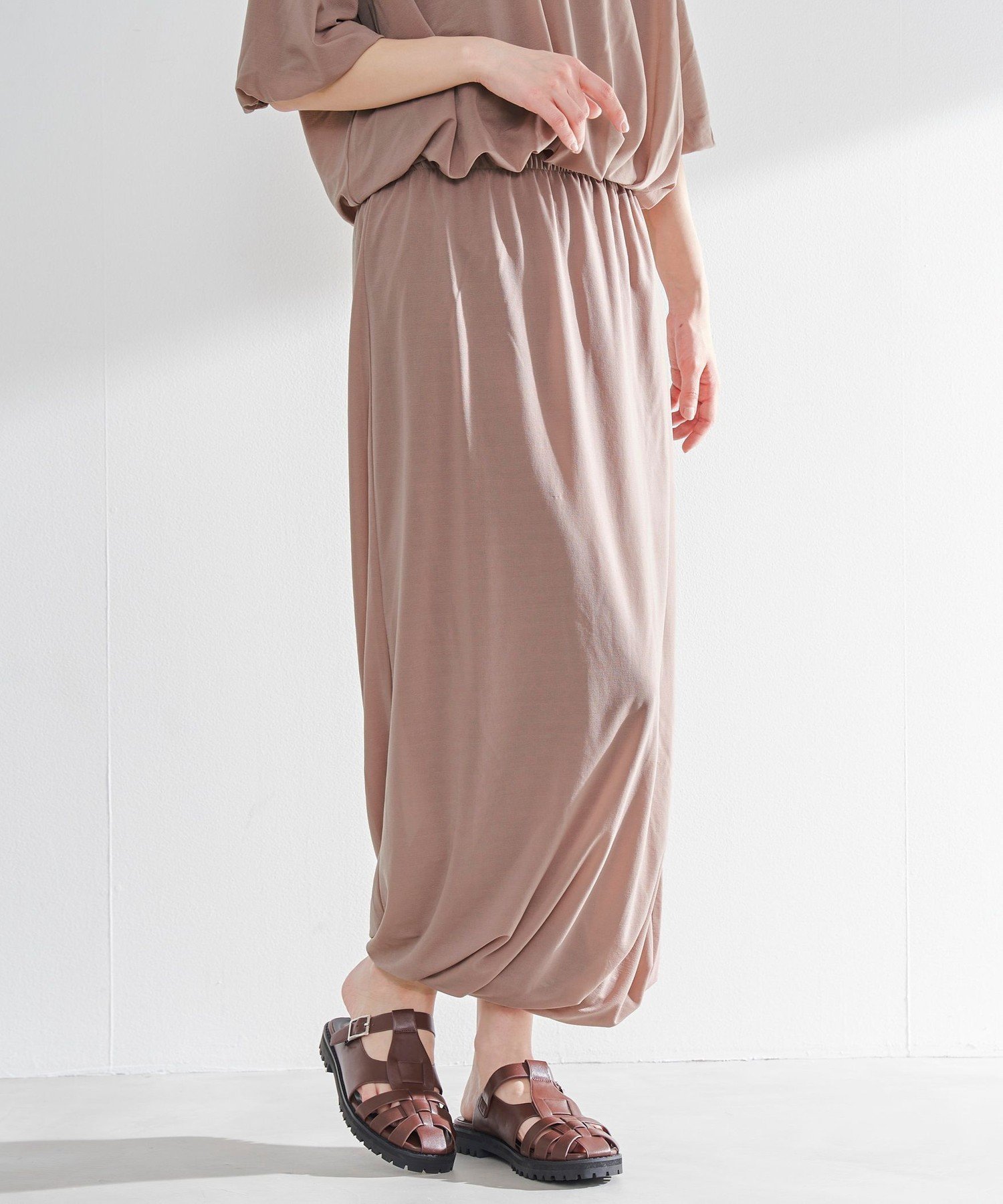 【コーエン/COEN】のSheer Balloon スカート インテリア・キッズ・メンズ・レディースファッション・服の通販 founy(ファニー) 　ファッション　Fashion　レディースファッション　WOMEN　スカート　Skirt　エアリー　Airy　ジャージー　Jersey　セットアップ　Set Up　ドレープ　Drape　バルーン　Balloon　ポケット　Pocket　リラックス　Relax　エレガント 上品　Elegant　MOCA|ID: prp329100004523331 ipo3291000000031996928