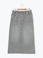 【テチチ/Te chichi】のデニムナロースカート 人気、トレンドファッション・服の通販 founy(ファニー) ファッション Fashion レディースファッション WOMEN スカート Skirt スリット Slit デニム Denim フィット Fit エレガント 上品 Elegant thumbnail グレー|ID: prp329100004523333 ipo3291000000031996935