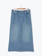 【テチチ/Te chichi】のデニムナロースカート 人気、トレンドファッション・服の通販 founy(ファニー) ファッション Fashion レディースファッション WOMEN スカート Skirt スリット Slit デニム Denim フィット Fit エレガント 上品 Elegant thumbnail サックスブルー|ID: prp329100004523333 ipo3291000000031996936