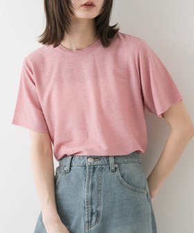 【センスオブプレイス/SENSE OF PLACE by URBAN RESEARCH】のクルーネックラメTシャツ(半袖) 人気、トレンドファッション・服の通販 founy(ファニー) ファッション Fashion レディースファッション WOMEN トップス・カットソー Tops/Tshirt シャツ/ブラウス Shirts/Blouses ロング / Tシャツ T-Shirts 2025年 2025 2025春夏・S/S Ss,Spring/Summer,2025 おすすめ Recommend インナー Inner 半袖 Short Sleeve 夏 Summer S/S・春夏 Ss・Spring/Summer |ID:prp329100004523348