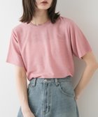 【センスオブプレイス/SENSE OF PLACE by URBAN RESEARCH】のクルーネックラメTシャツ(半袖) 人気、トレンドファッション・服の通販 founy(ファニー) ファッション Fashion レディースファッション WOMEN トップス・カットソー Tops/Tshirt シャツ/ブラウス Shirts/Blouses ロング / Tシャツ T-Shirts 2025年 2025 2025春夏・S/S Ss,Spring/Summer,2025 おすすめ Recommend インナー Inner 半袖 Short Sleeve 夏 Summer S/S・春夏 Ss・Spring/Summer thumbnail PINK|ID: prp329100004523348 ipo3291000000031997012