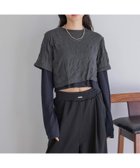 【ジーナシス/JEANASiS】のワッシャーレイヤードLS TEE グレー系その他|ID: prp329100004523359 ipo3291000000031997072